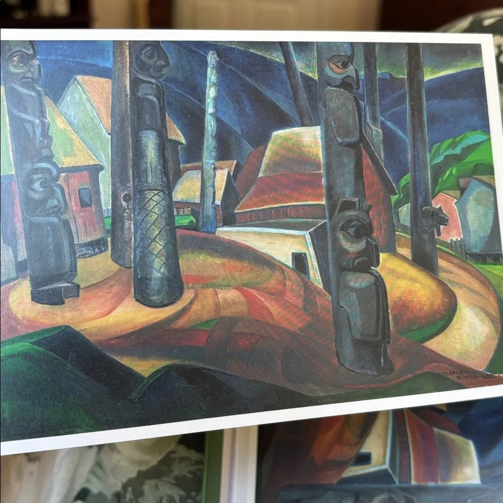Emily Carr Surrealist Art Postcards Postcard Set Stationery Home Office Surreal